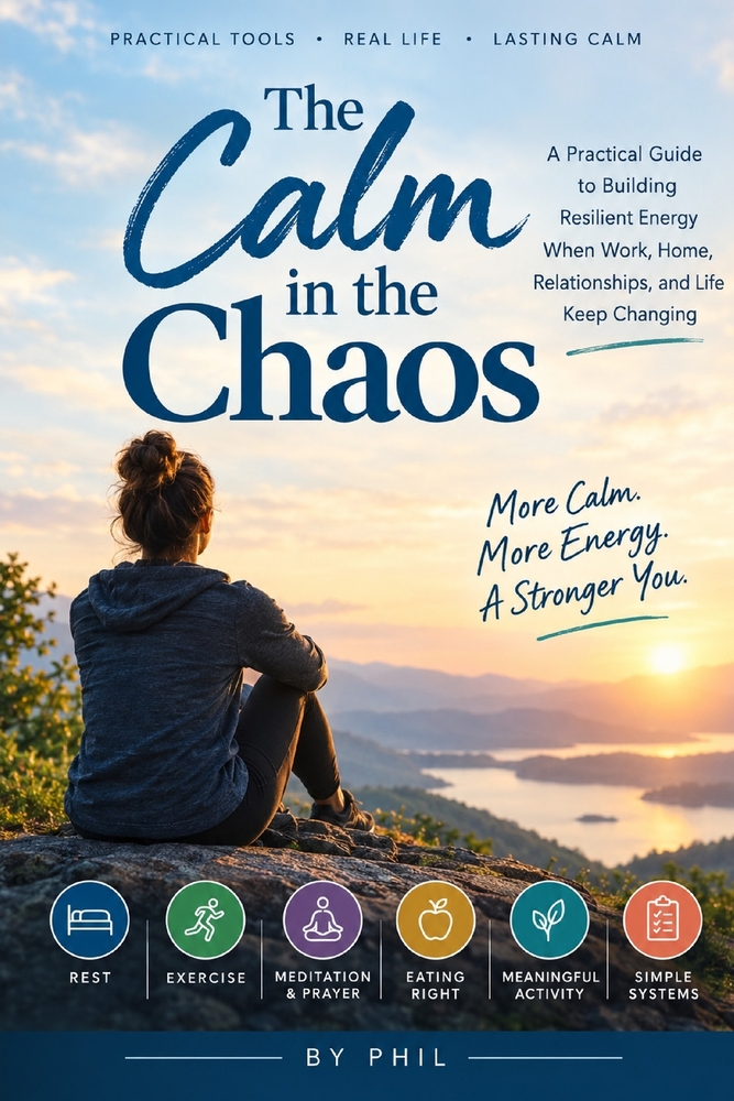 The Calm in the Chaos: A Practical Guide to Building Resilient Energy When Work, Home, Relationships, and Life Keep Changing cover