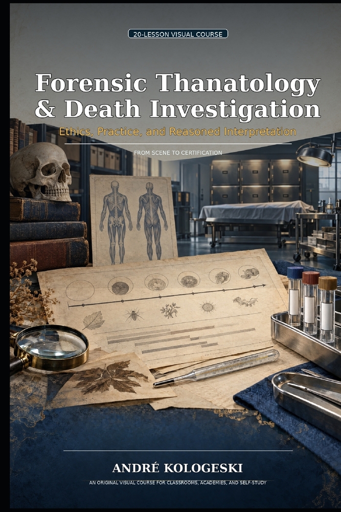 Forensic Thanatology and Death Investigation: Ethics, Practice, and Reasoned Interpretation from Scene to Certification cover