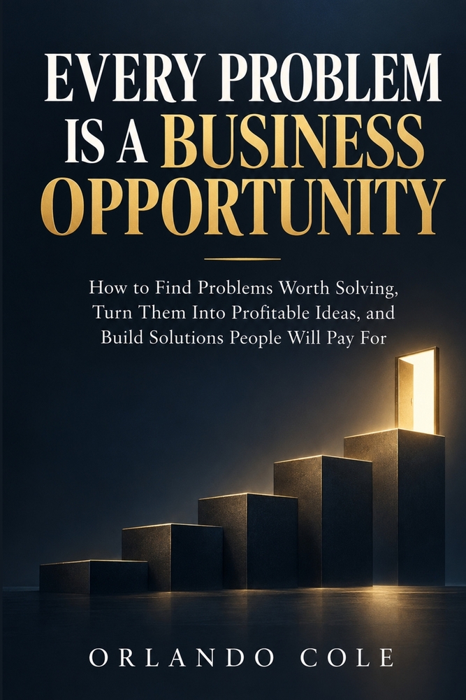 Every Problem Is a Business Opportunity: How to Find Problems Worth Solving, Turn Them Into Profitable Ideas, and Build Solu-tions People Will Pay For cover