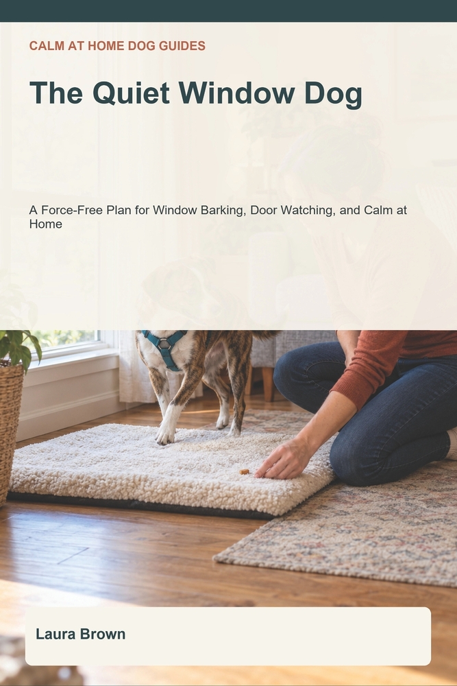 The Quiet Window Dog: A Force-Free Plan for Window Barking, Door Watching, and Calm at Home cover