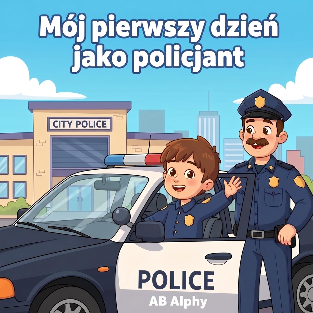 Mój pierwszy dzień jako policjant: Ciekawa historia o pracy policjanta dla dzieci cover