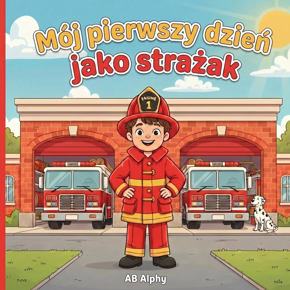 Mój pierwszy dzień jako strażak: Inspirująca historia o strażaku dla malych bohaterów cover