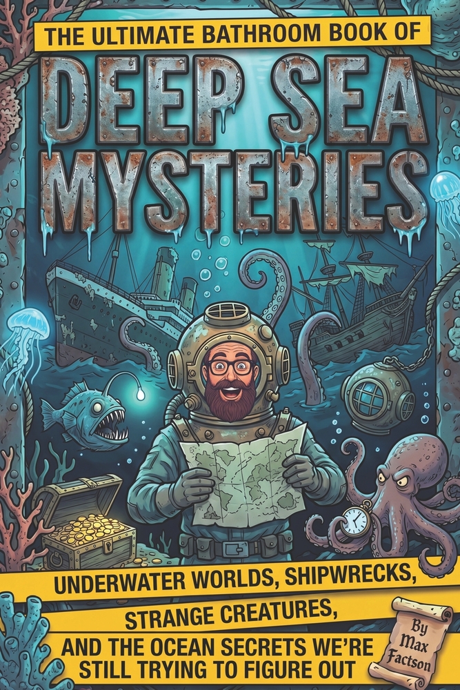 The Ultimate Bathroom Book of Deep Sea Mysteries: Underwater Worlds, Shipwrecks, Strange Creatures, and the Ocean Secrets We're Still Trying to Figure cover