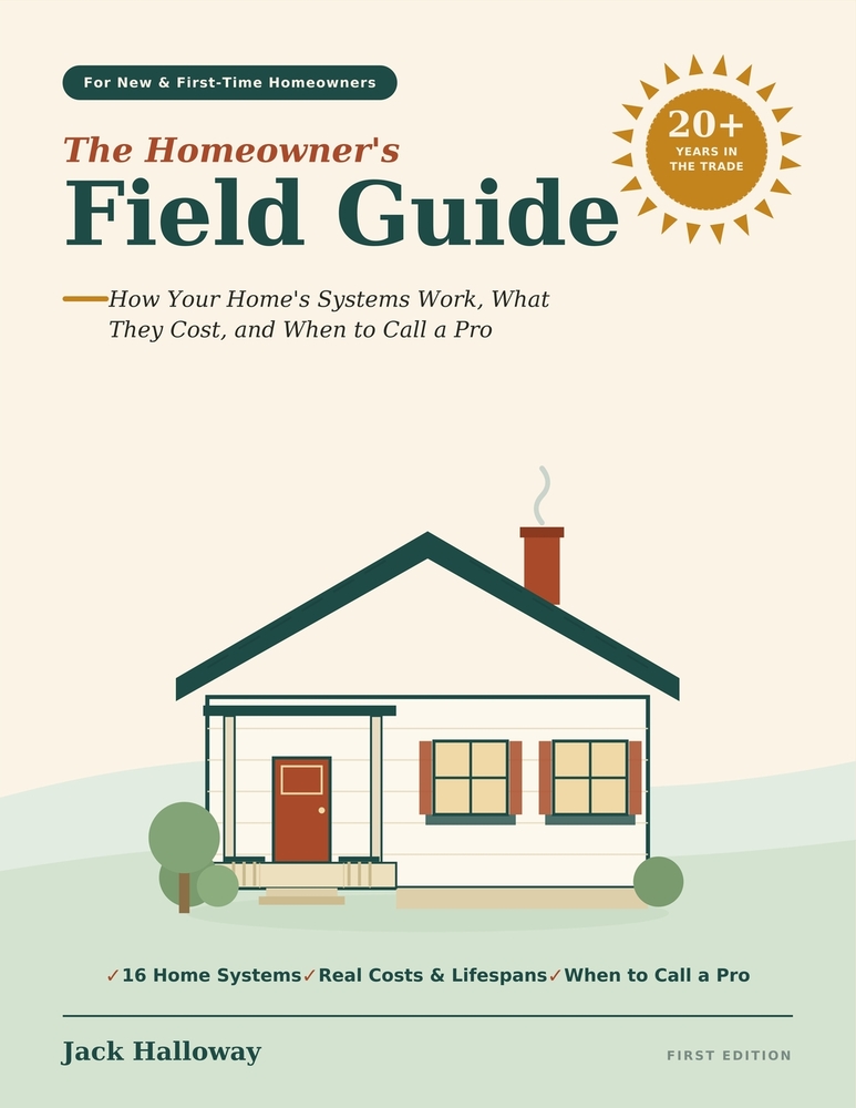 The Homeowner's Field Guide: How Your Home's Systems Work, What They Cost, and When to Call a Pro cover