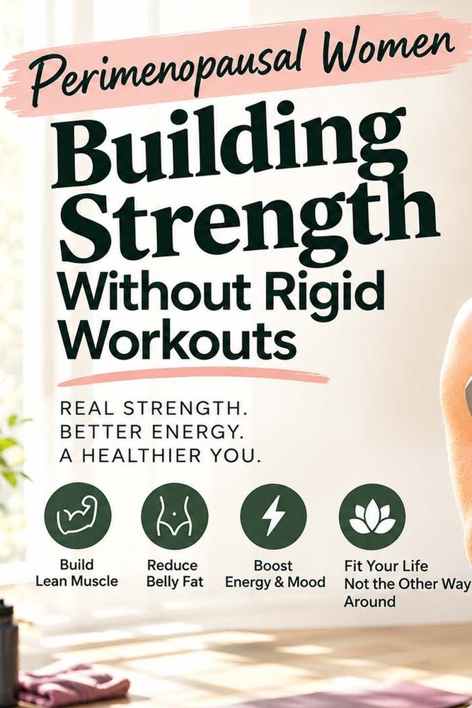 Perimenopausal Women Building Strength Without Rigid Workouts cover