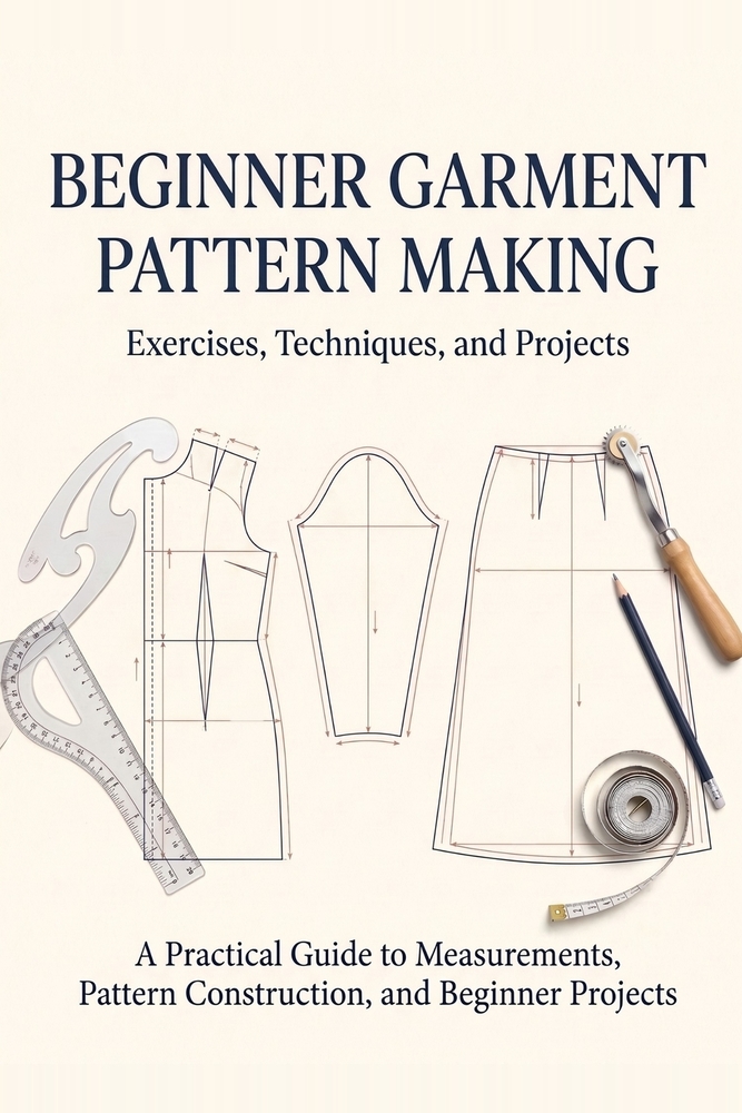 Beginner Garment Pattern Making: Exercises, Techniques, and Projects cover