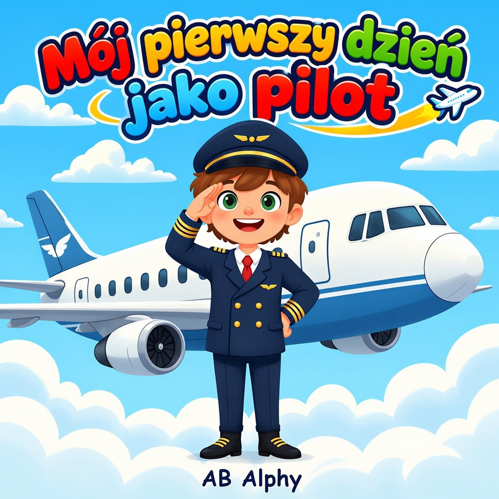 Mój pierwszy dzień jako pilot: Wysoko w chmurach - przygoda dla ciekawskich dzieci cover