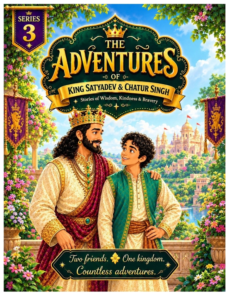 The Adventure Of King Satyadev & Chatur Singh: Series 3: Stories Of Wisdom, Kindness, & Bravery cover