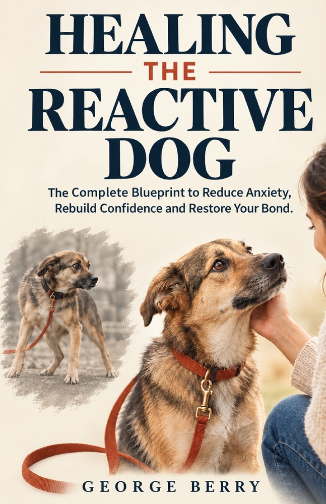 Healing The Reactive Dog: The Complete Blueprint to Reduce Anxiety, Rebuild Confidence, and Restore your Bond cover