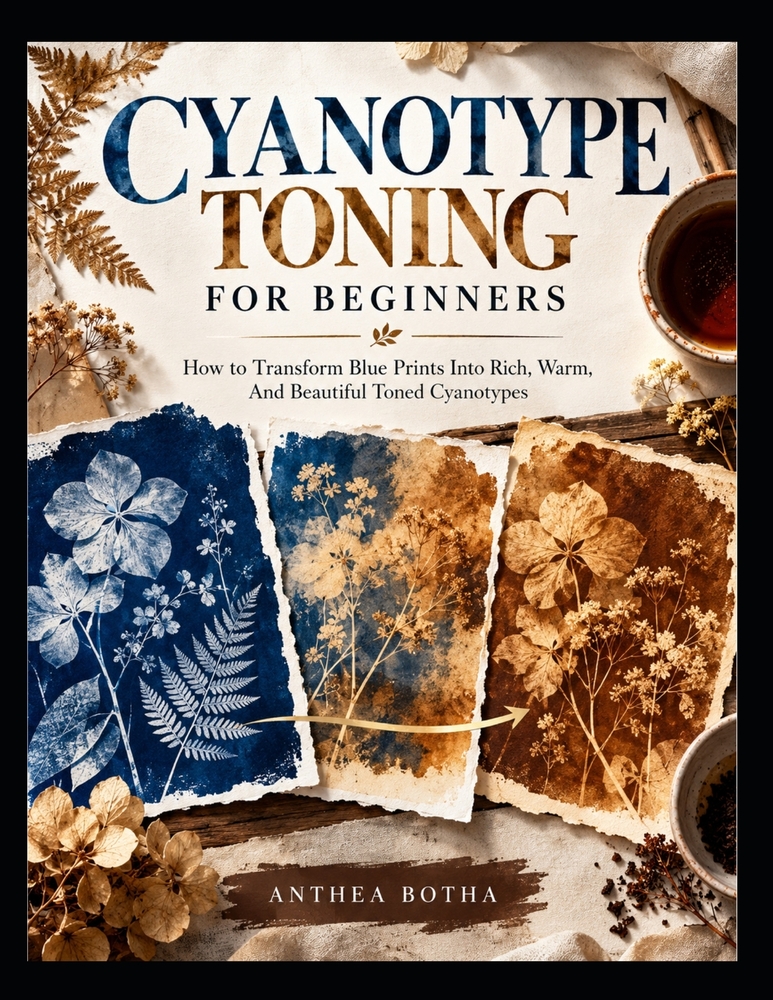 Cyanotype Toning For Beginners: How To Transform Blue Prints Into Rich, Warm, And Beautiful Toned Cyanotypes cover