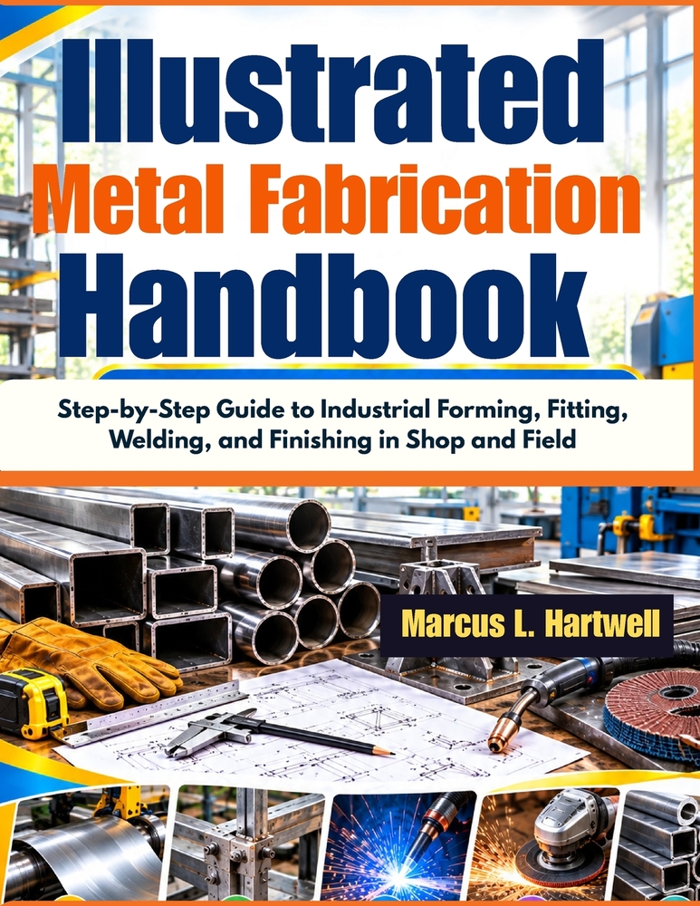 Illustrated Metal Fabrication Handbook: Step-by-Step Guide to Industrial Forming, Fitting, Welding, and Finishing in Shop and Field cover