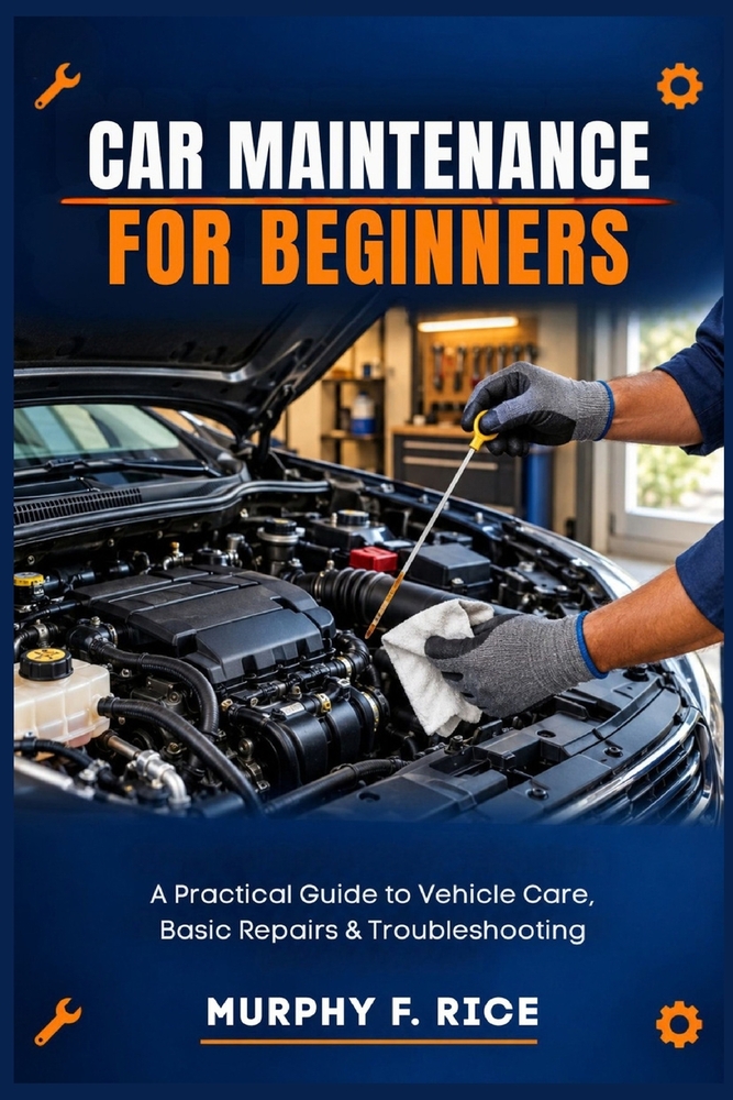 Car Maintenance For Beginners: A Practical Guide to Vehicle Care, Basic Repairs & Troubleshooting cover