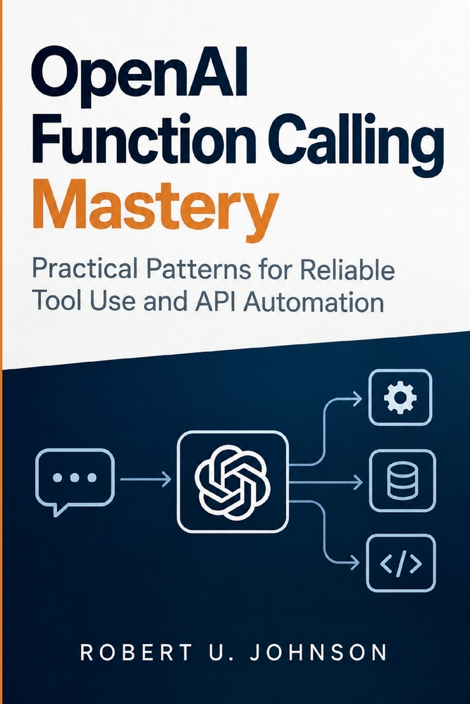 enAI Function Calling Mastery: Practical Patterns for Reliable Tool Use and API Automation cover