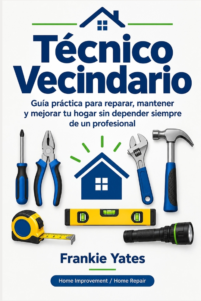 Técnico Vecindario: Guía práctica para reparar, mantener y mejorar tu hogar sin depender siempre de un profesional cover