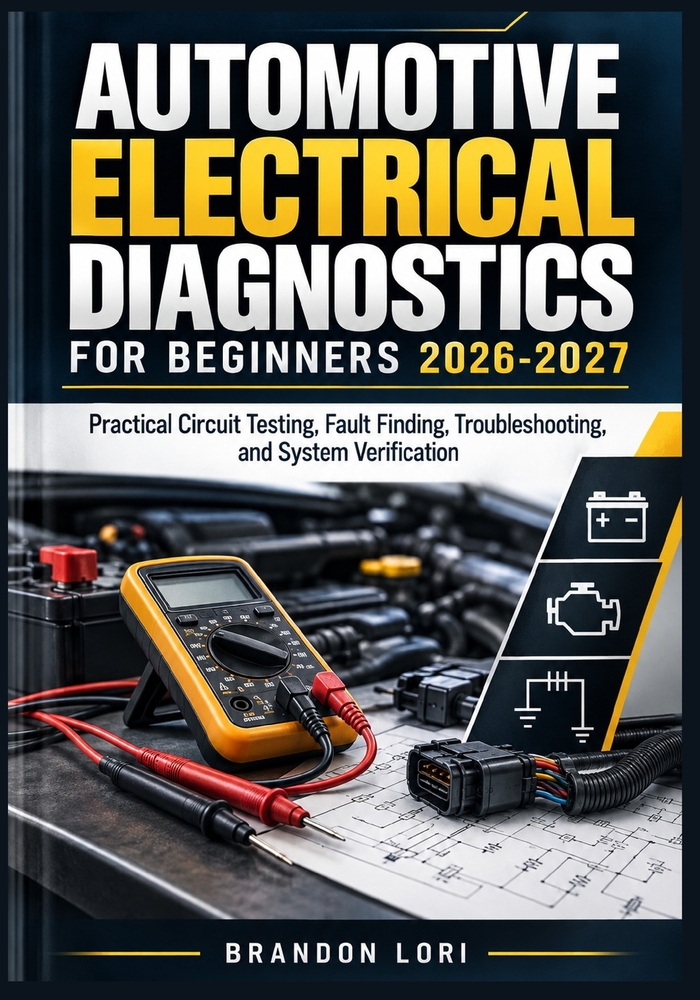 Automotive Electrical Diagnostics for Beginners 2026-2027: Practical Circuit Testing, Fault Finding, Troubleshooting, and System Verification cover