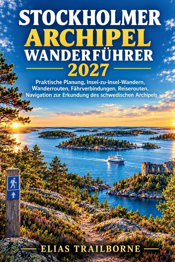 Stockholmer Archipel Wanderführer 2027: Praktische Planung, Insel-zu-Insel-Wandern, Wanderrouten, Fährverbindungen, Reiserouten, Navigation zur Erkund cover