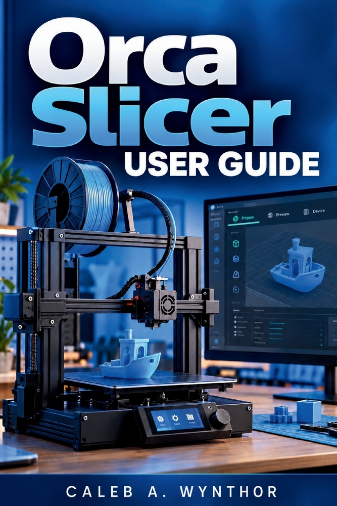 Orcaslicer User Guide: 3D Printing Settings, Calibration, Filament Profiles, Lay-er Optimization, and Troubleshooting for Beginners cover