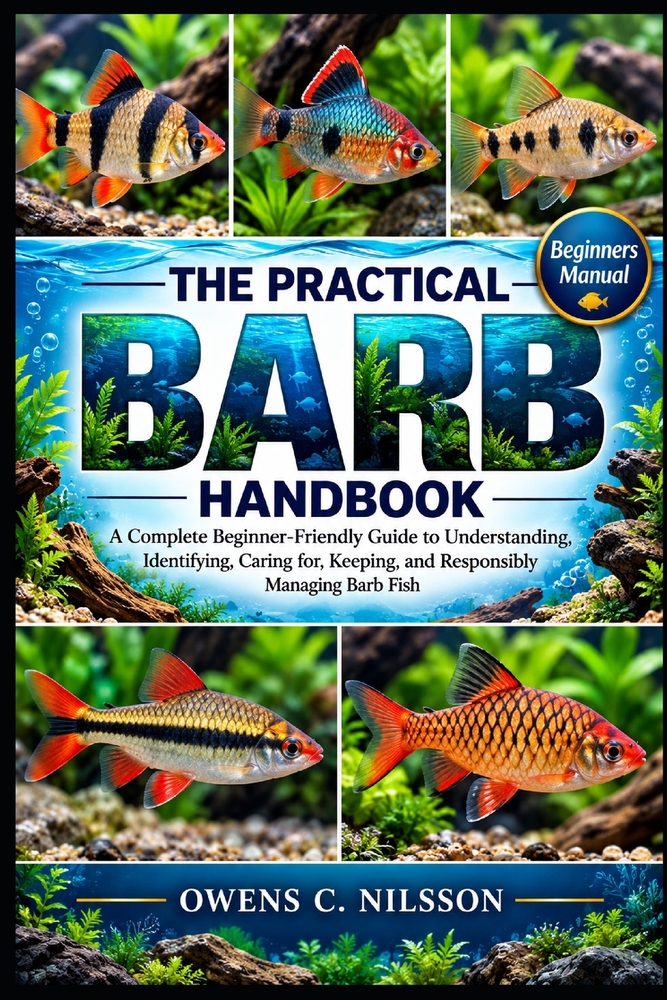 The Practical Barb Handbook: A Complete Beginner-Friendly Guide to Understanding, Identifying, Caring for, Keeping, and Responsibly Managing Barb Fish cover
