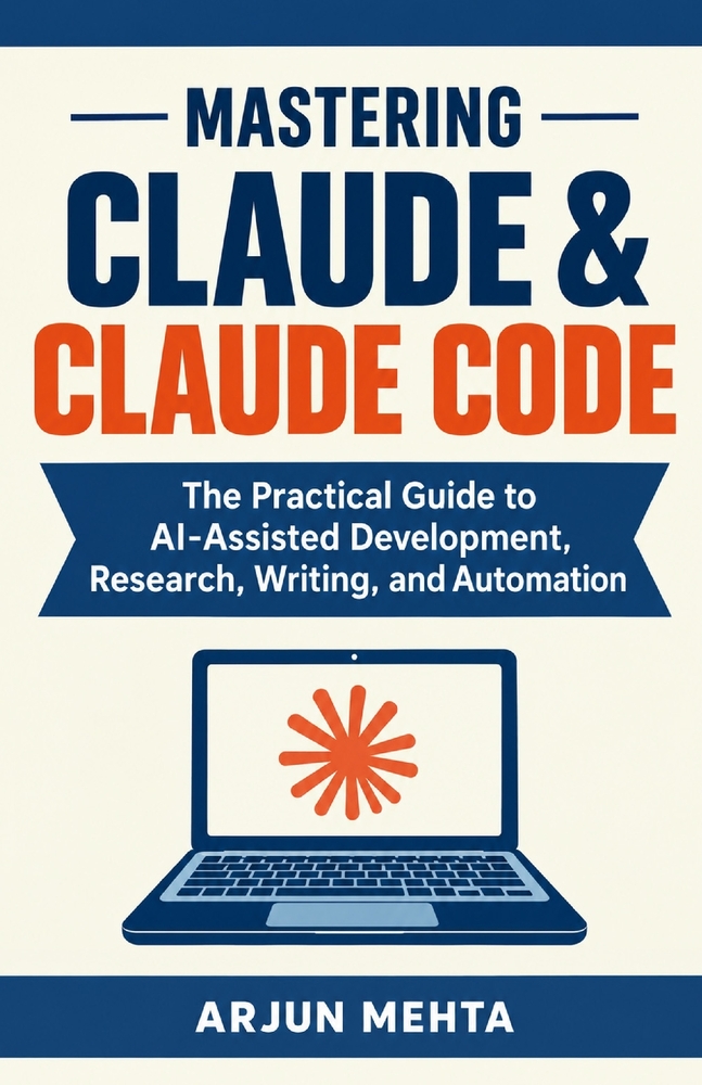Mastering Claude & Claude Code: The Practical Guide to AI-Assisted Development, Research, Writing, and Automation cover