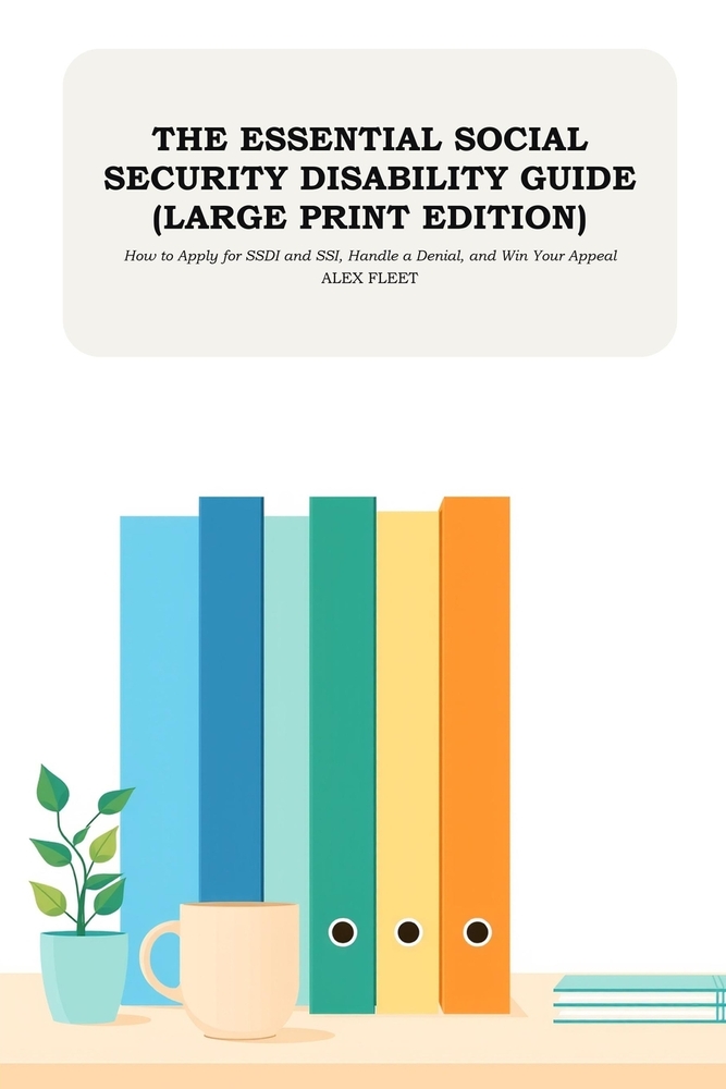 The Essential Social Security Disability Guide (Large Print Edition): How to Apply for SSDI and SSI, Handle a Denial, and Win Your Appeal cover
