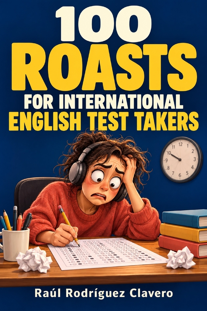 100 Roasts for International English Test Takers cover