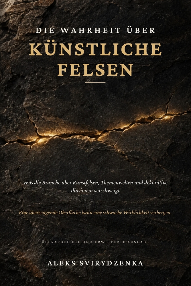 Die Wahrheit über künstliche Felsen: Was die Branche über Kunstfelsen, Themenwelten und dekorative Illusionen verschweigt cover