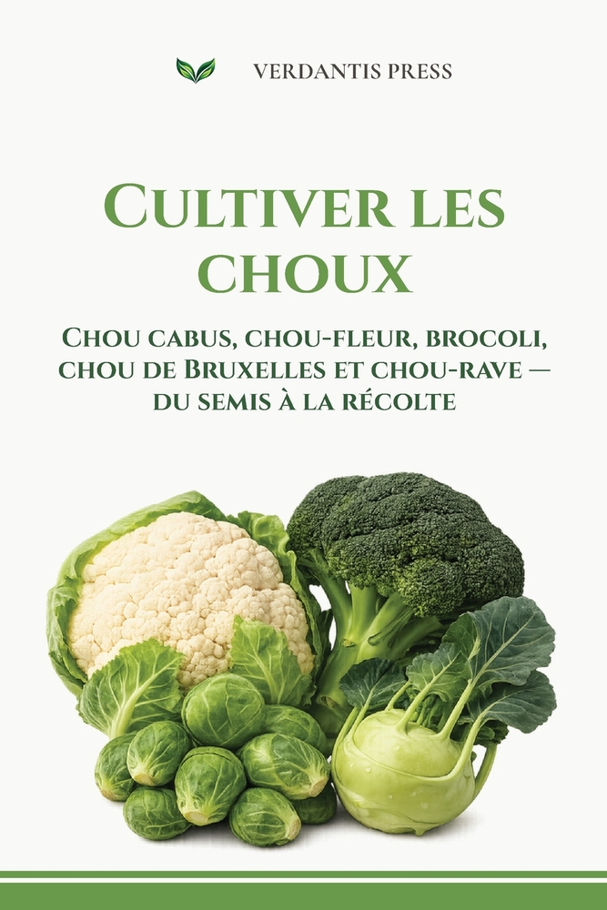 Cultiver les choux: Chou cabus, chou-fleur, brocoli, chou de Bruxelles et chou-rave - du semis à la récolte cover
