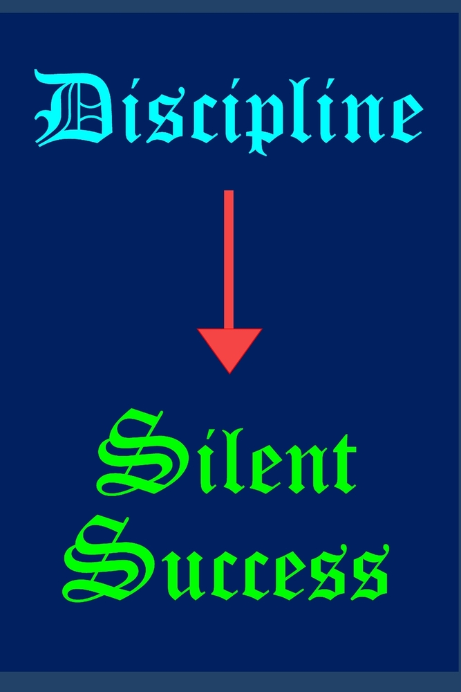 Discipline: way to silent success: Use motivation to start, and discipline to continue cover