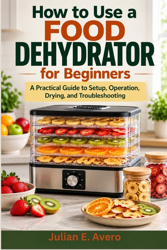 How to Use a Food Dehydrator for Beginners: A Practical Guide to Setup, Operation, Drying, and Troubleshooting cover