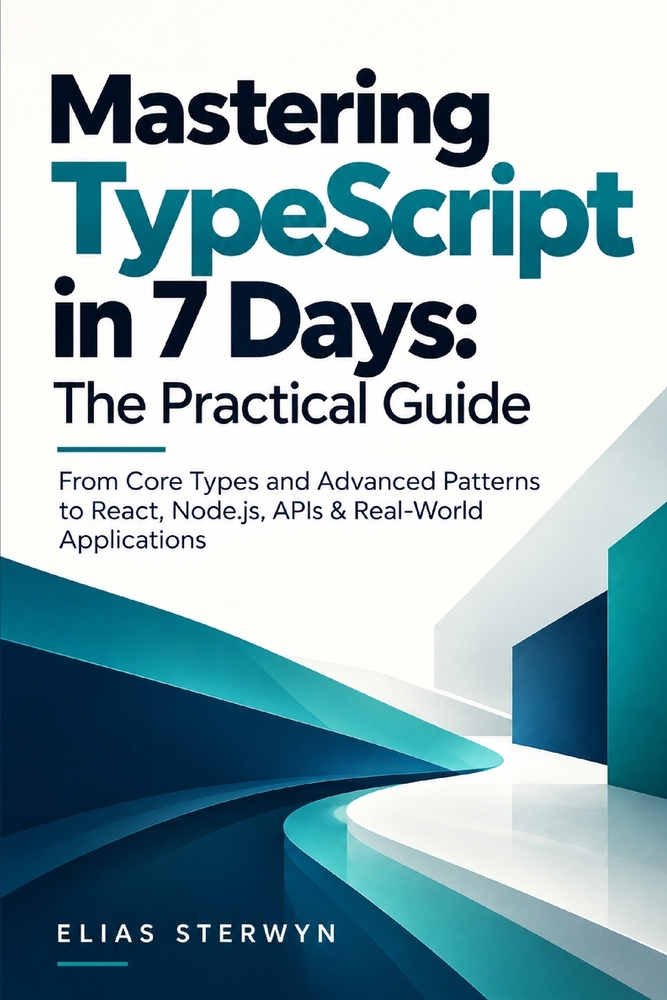 Mastering TypeScript in 7 Days: The Practical Guide: From Core Types and Advanced Patterns to React, Node.js, APIs & Real-World Applications cover