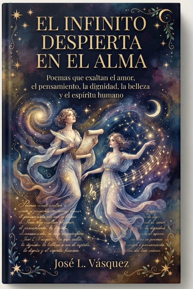 El Infinito Despierta En El Alma: Poemas que exaltan el amor, el pensamiento, la dignidad, la belleza y el espíritu humano cover