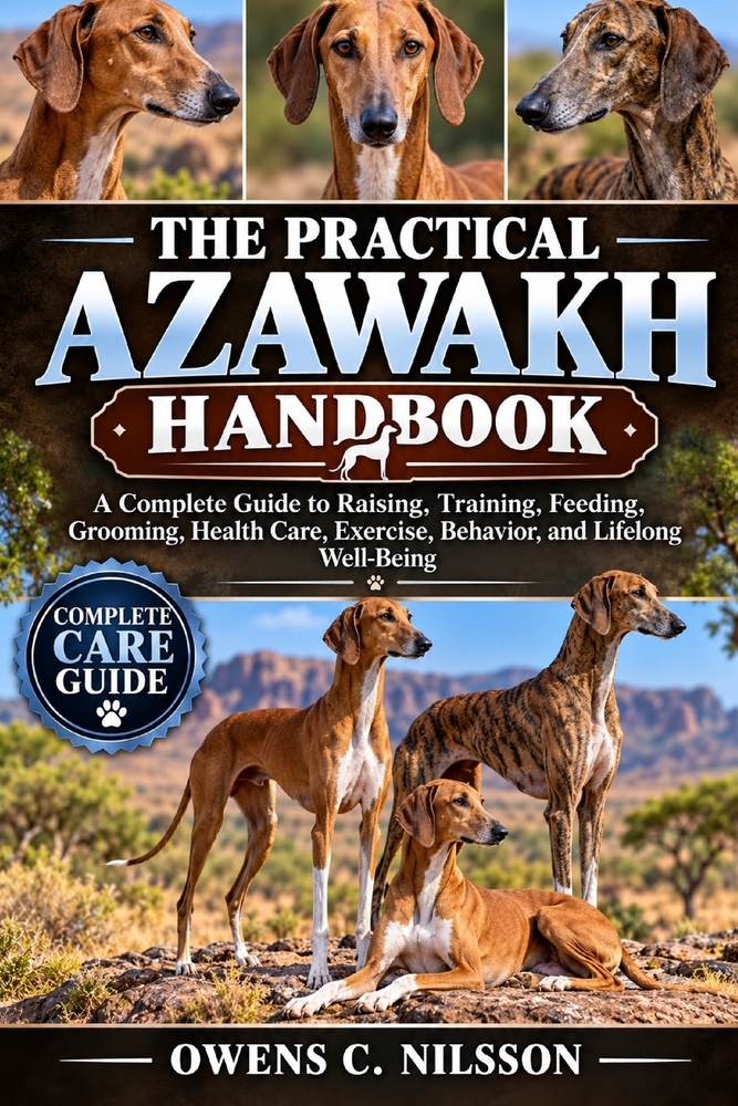 The Practical Azawakh Handbook: A Complete Guide to Raising, Training, Feeding, Grooming, Health Care, Exercise, Behavior, and Lifelong Well-Being cover