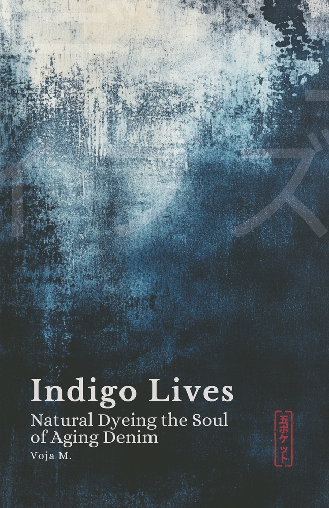Indigo Lives - Natural Dyeing the Soul of Aging Denim: The Story of Natural Indigo, Hand-Dyeing Traditions, and the Beauty of Raw Denim That Fades cover
