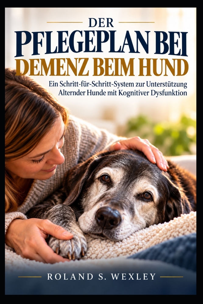 Der Pflegeplan Bei Demenz Beim Hund: Ein Schritt-für-Schritt-System zur Unterstützung Alternder Hunde mit Kognitiver Dysfunktion cover