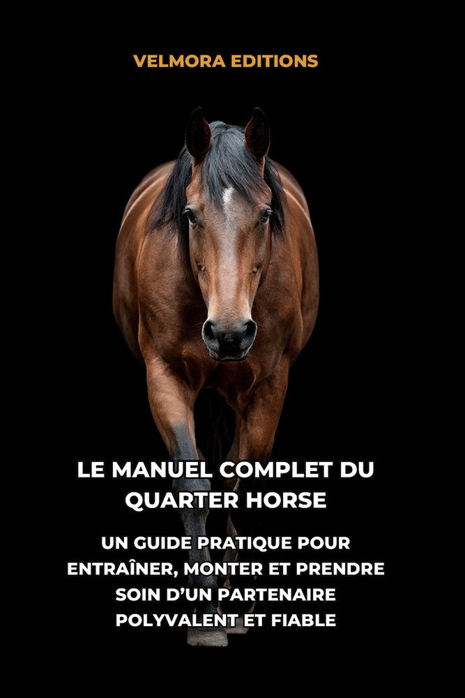 Le Manuel Complet du Quarter Horse: Un Guide Pratique pour Entraîner, Monter et Prendre Soin d'un Partenaire Polyvalent et Fiable cover