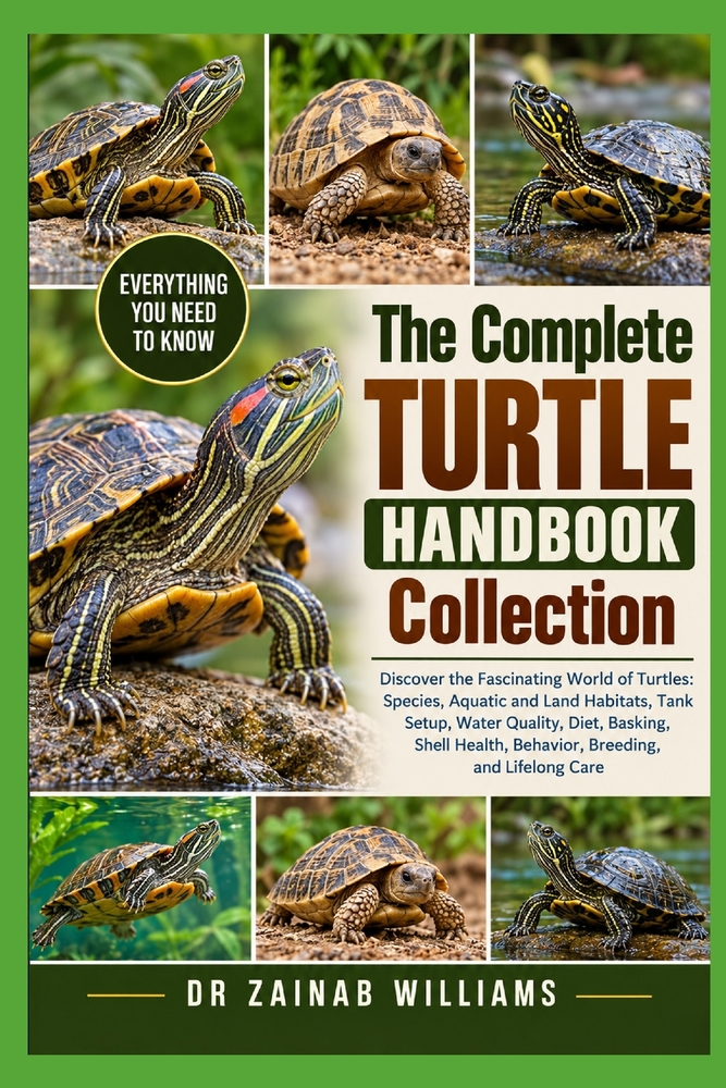 The Complete Turtle Handbook Collection: Discover the Fascinating World of Turtles: Species, Aquatic and Land Habitats, Tank Setup, Water Quality, Die cover