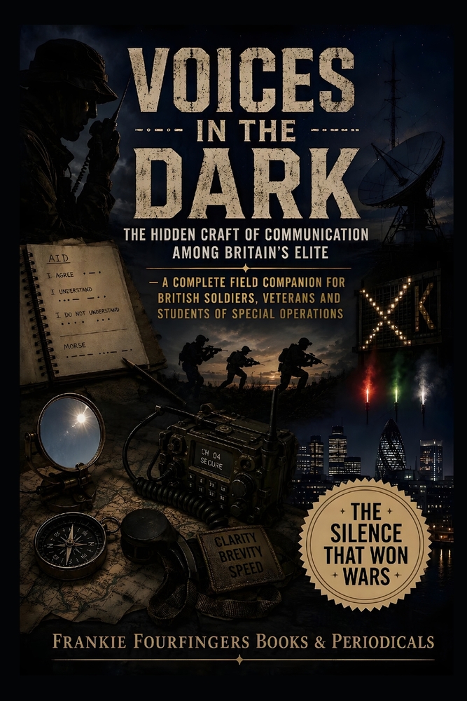 VOICES IN THE DARK The Hidden Craft of Communication Among Britain's Elite: - A Complete Field Companion for British Soldiers, Veterans and Students o cover