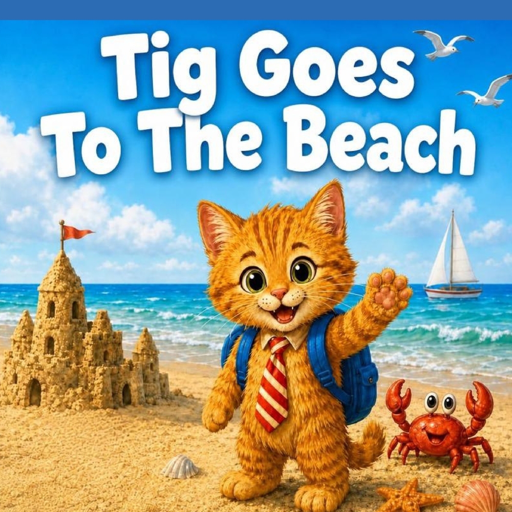 Tig Goes To The Beach cover