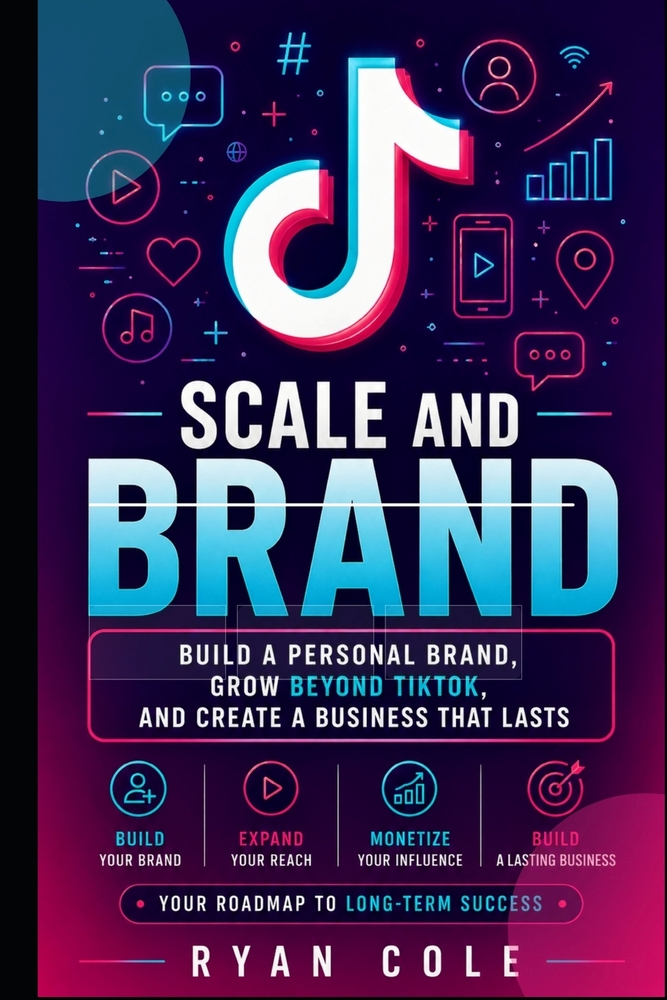 Scale and Brand: Build a Personal Brand, Grow Beyond TikTok, and Create a Business That Lasts cover