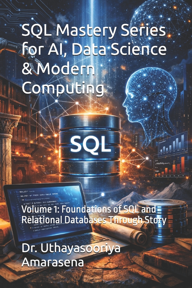 SQL Mastery Series for AI, Data Science & Modern Computing: Volume 3: Relational Database Design and Normalization Through Story cover