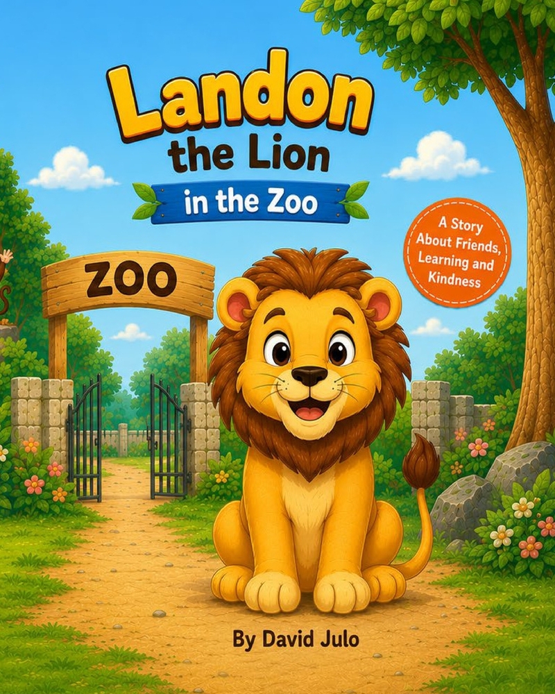 Landon the Lion in the Zoo: Landon the Lion in the Zoo cover