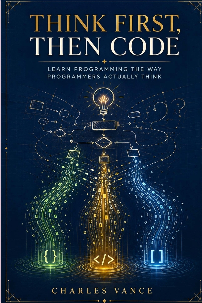 Think First, Then Code: Learn Programming The Way Programmers Actually Think cover