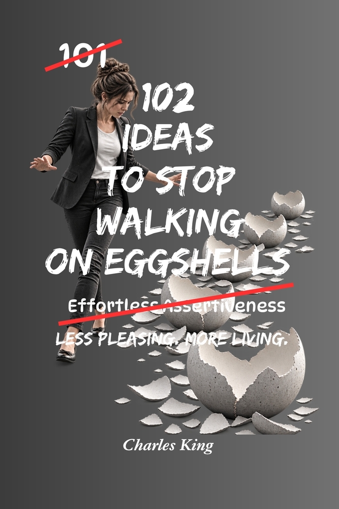 102 Ideas To Stop Walking On Eggshells: No Constant Worry. No Endless Tiptoeing. Simple Everyday Ideas To Set Boundaries, Speak More Honestly, Protect cover