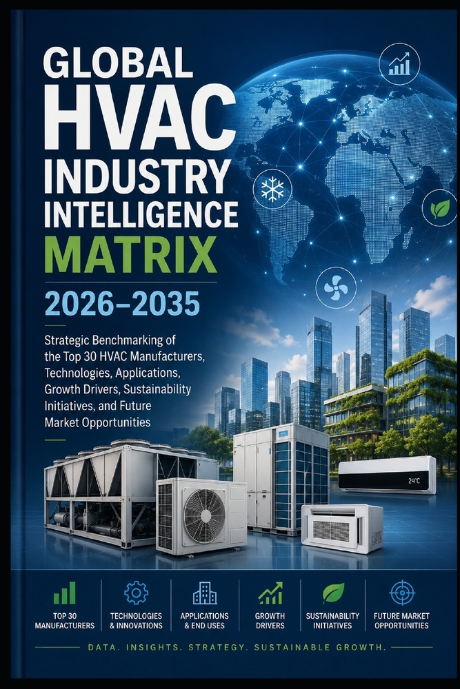 Global HVAC Industry Intelligence Matrix 2026-2035: Strategic Benchmarking of the Top 30 HVAC Manufacturers, Technologies, Applications, Growth Driver cover