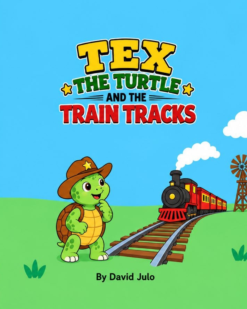 Tex the Turtle and the Train Tracks: Tex the Turtle cover