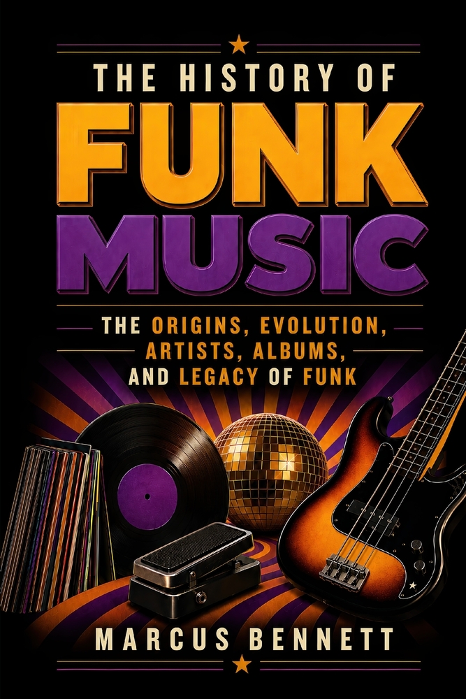 The History of Funk Music: The Origins, Evolution, Artists, Albums, and Legacy of Funk cover