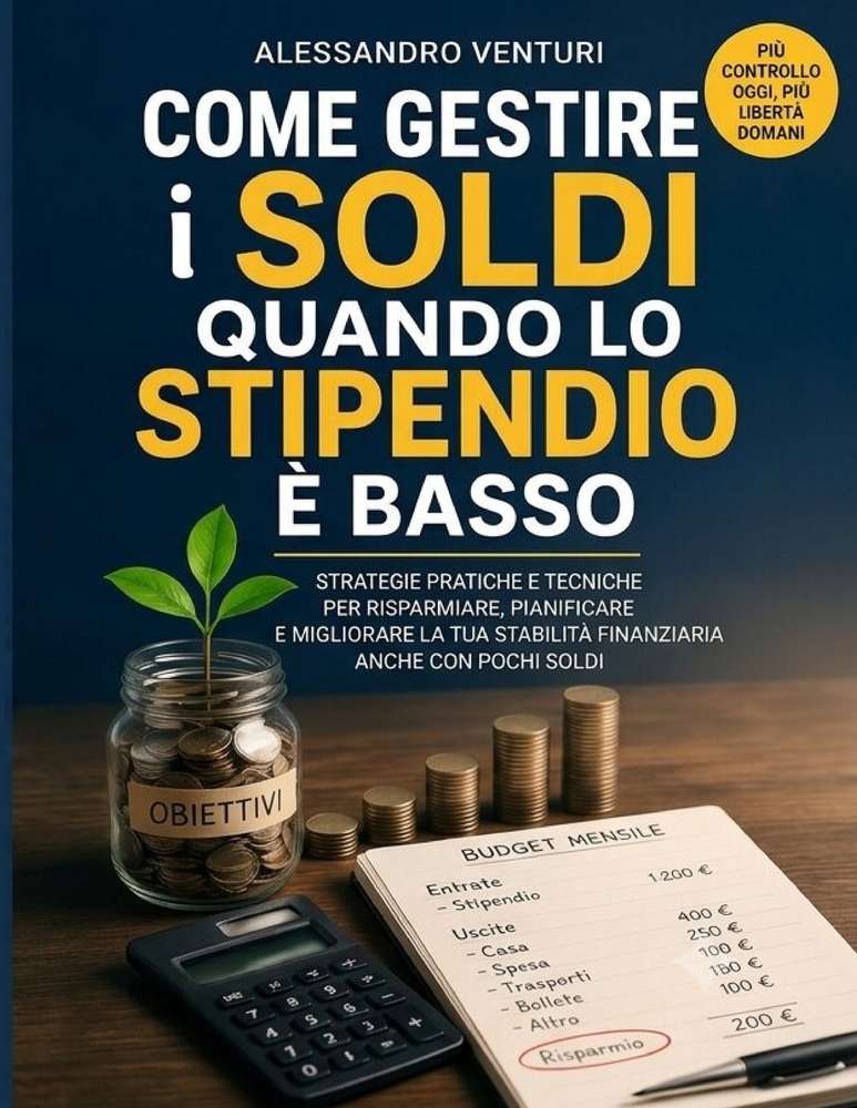 Come Gestire I Soldi Quando Lo Stipendio È Basso cover