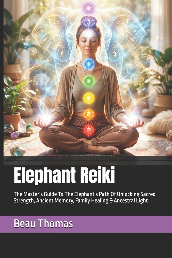 Elephant Reiki: The Master's Guide To The Elephant's Path Of Unlocking Sacred Strength, Ancient Memory, Family Healing & Ancestral Light cover