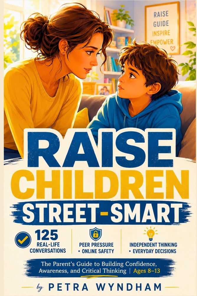 Raise Children Street-Smart: 125 Real-Life Situations and Parent-Child Conversations to Build Confidence, Awareness, Independent Thinking, and Online cover