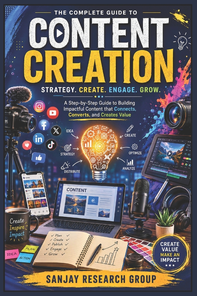 Content Creation: A Step by Step Guide to Building Impactful Content that Connects, Converts and Create Value cover